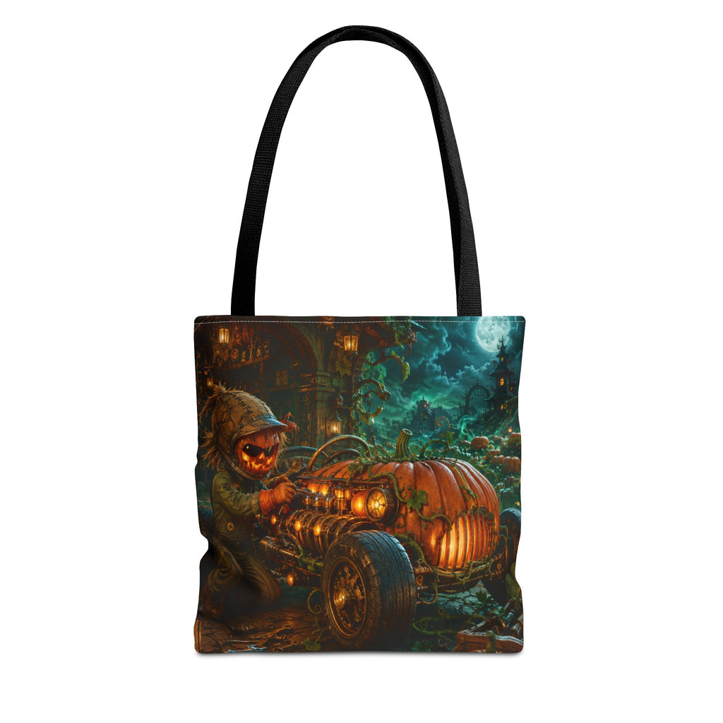 Halloween Tote Bag — Pumpkin Patch Mechanic