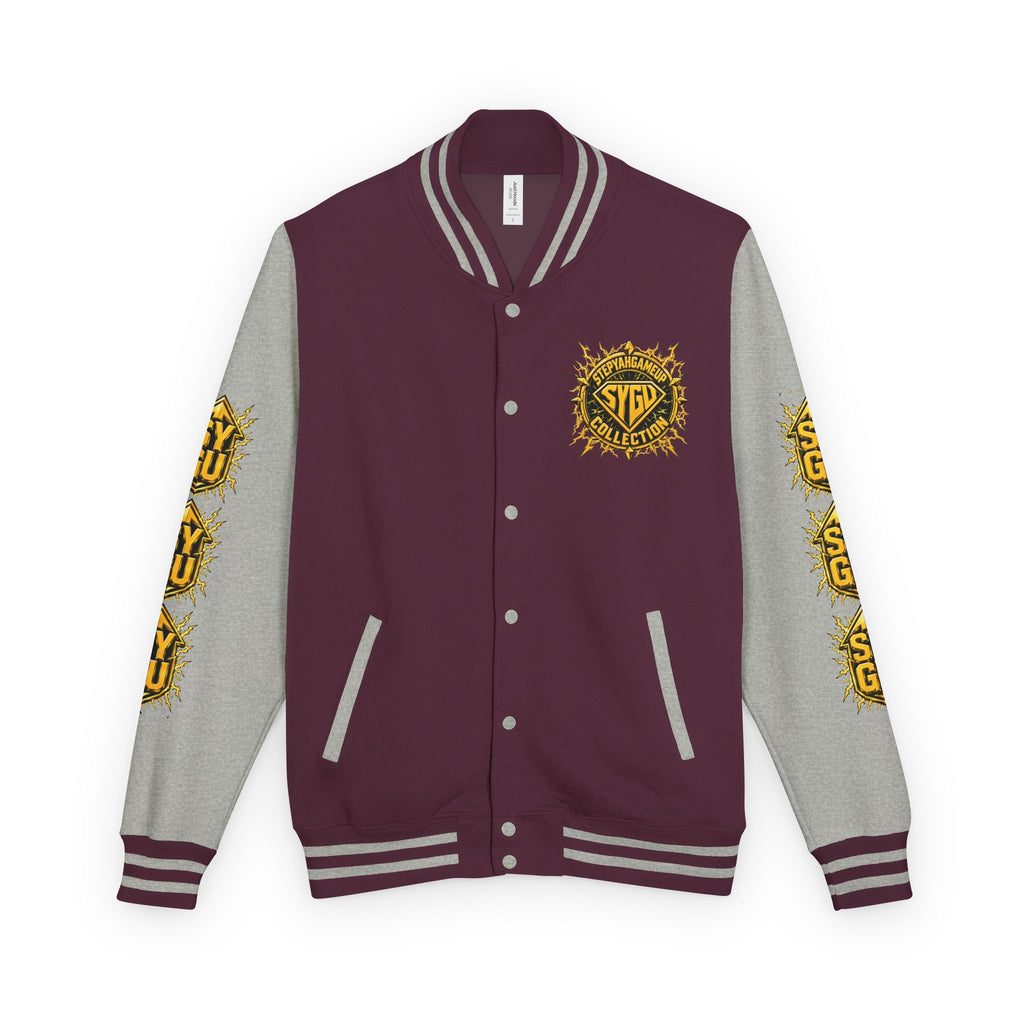 StepYahGameUp — Game On!!!! | Unisex Letterman Jacket