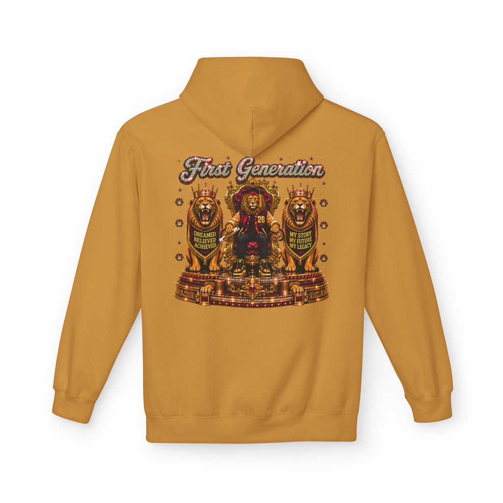 The King Miko Unisex   Hoodie — Class of 2026 | First Generation Graduate