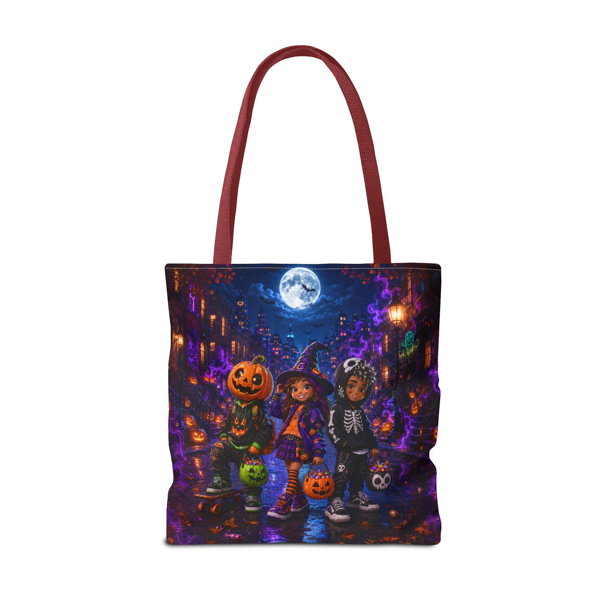 Halloween Tote Bag — Midnight Trick-or-Treat Crew