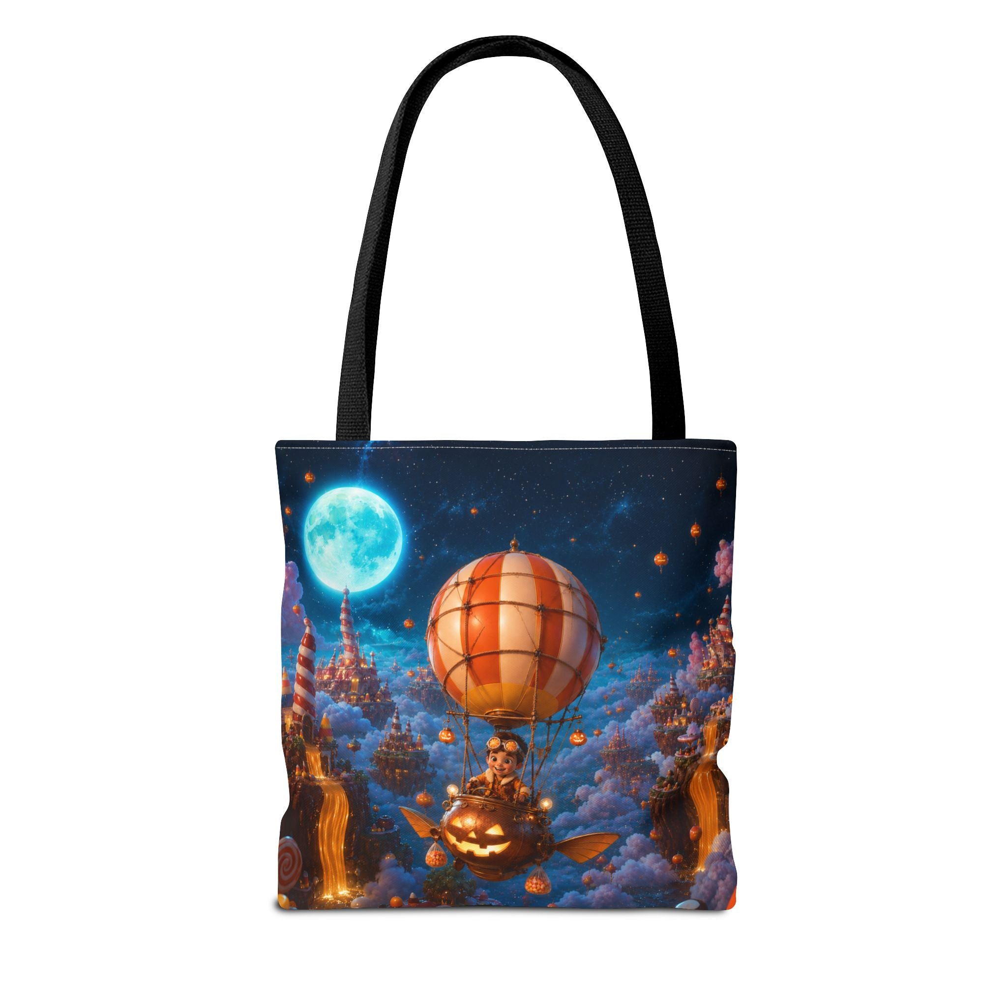 Halloween Tote Bag — Candy Corn Sky Captain