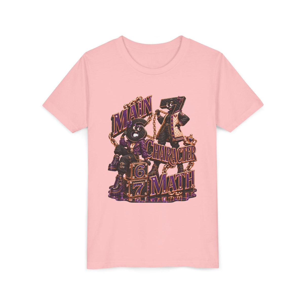 6-7: Main Character Math | Youth Unisex Tee