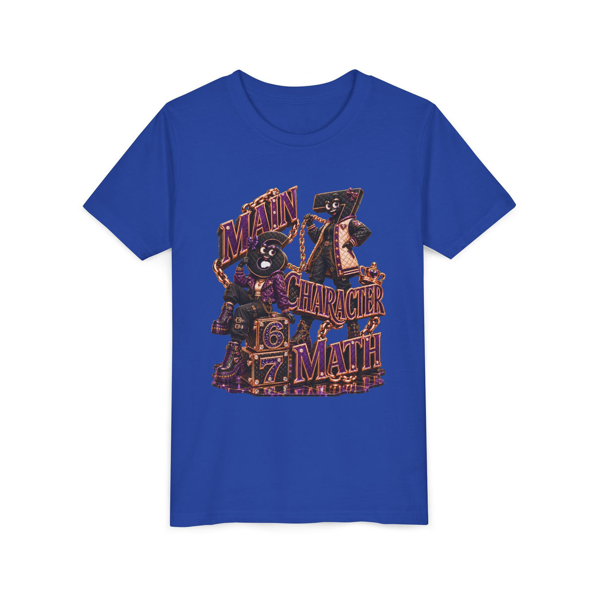 6-7: Main Character Math | Youth Unisex Tee