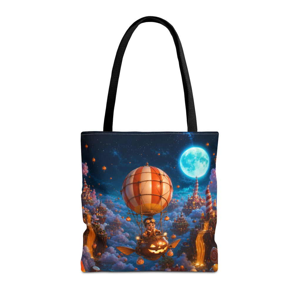 Halloween Tote Bag — Candy Corn Sky Captain