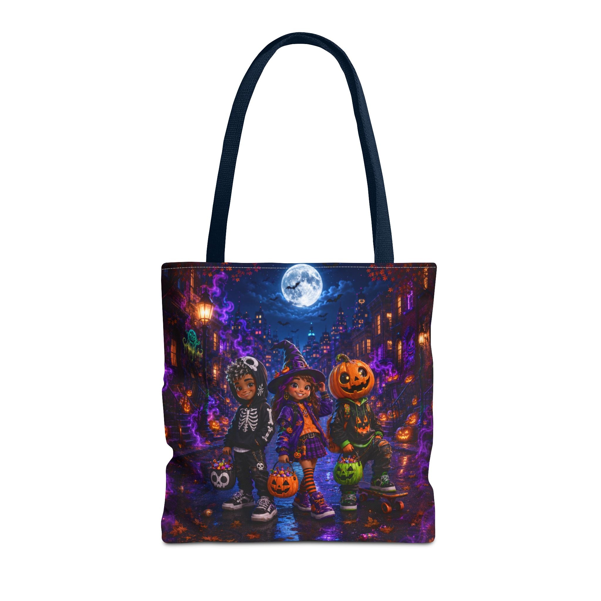 Halloween Tote Bag — Midnight Trick-or-Treat Crew