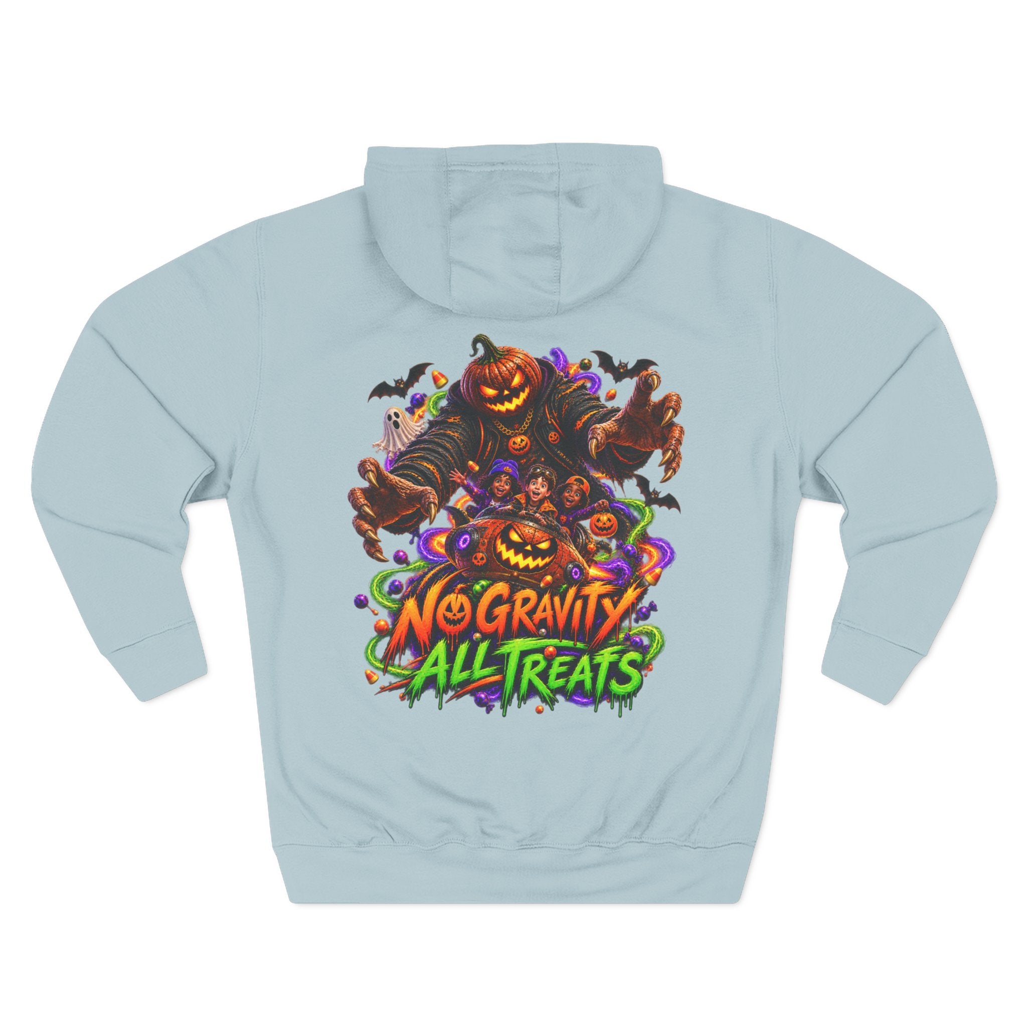 "Galaxy of Treats — Trick or Treat Galaxy Halloween Hoodie | Adult Unisex"