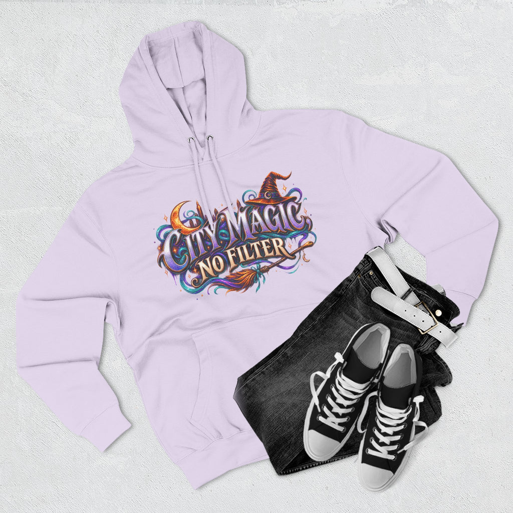City Magic, No Filter — Urban Witch Halloween Hoodie | Adult Unisex