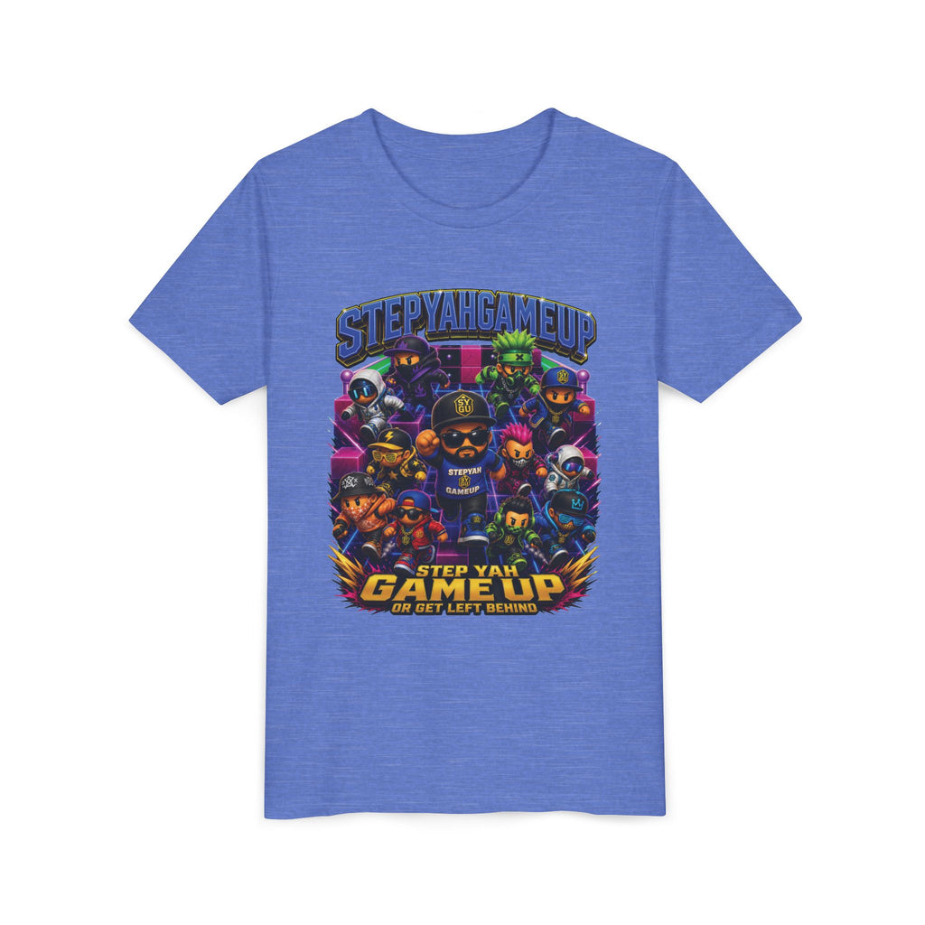 Step Yah Game Up Or Get Left Behind | Unisex Youth Tee
