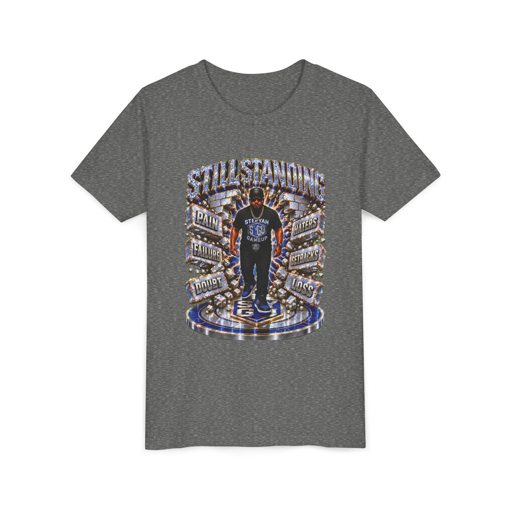 StepYahGameUp — Still Standing | Youth Tee