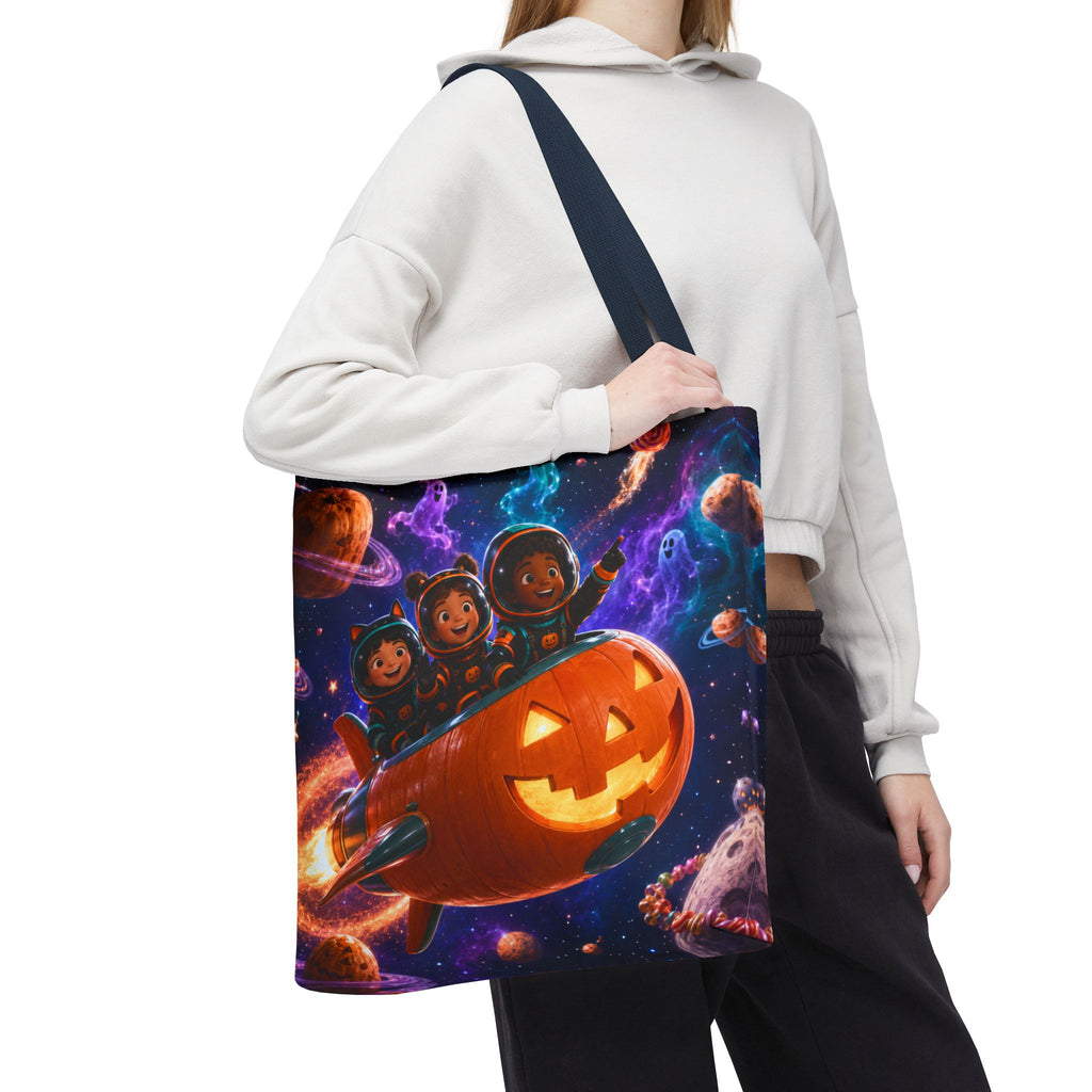 Halloween Tote Bag — Trick or Treat Galaxy