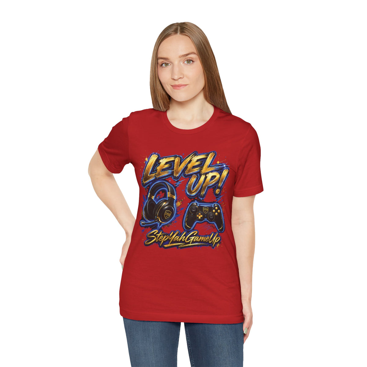 StepYahGameUp™ — Level Up | Unisex Tee