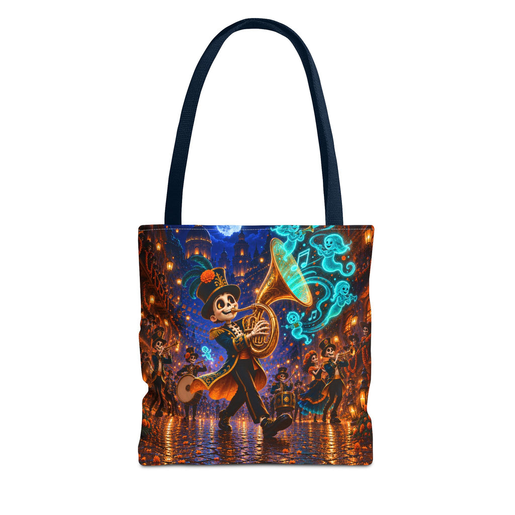 Halloween Tote Bag — Skeleton Brass Parade