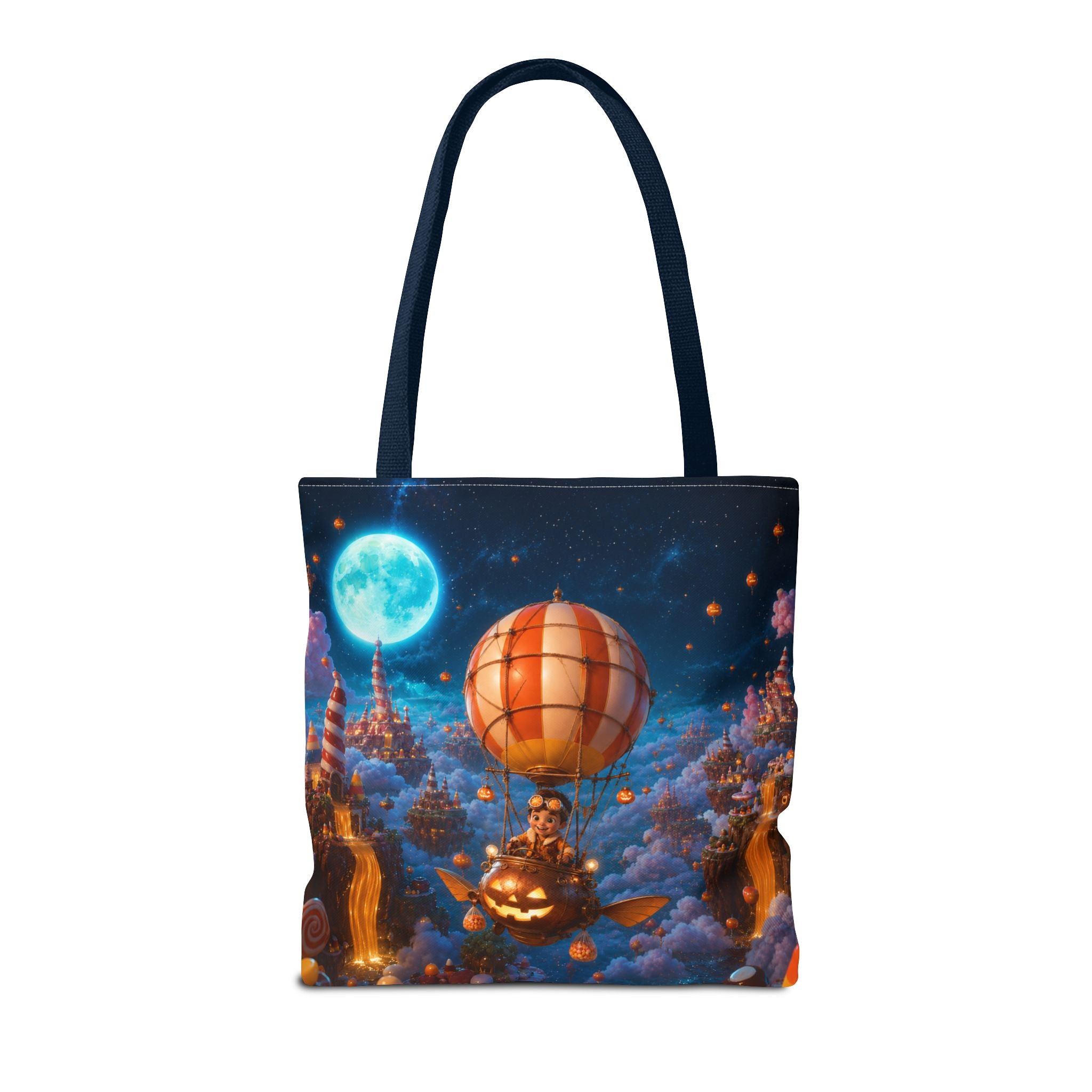 Halloween Tote Bag — Candy Corn Sky Captain