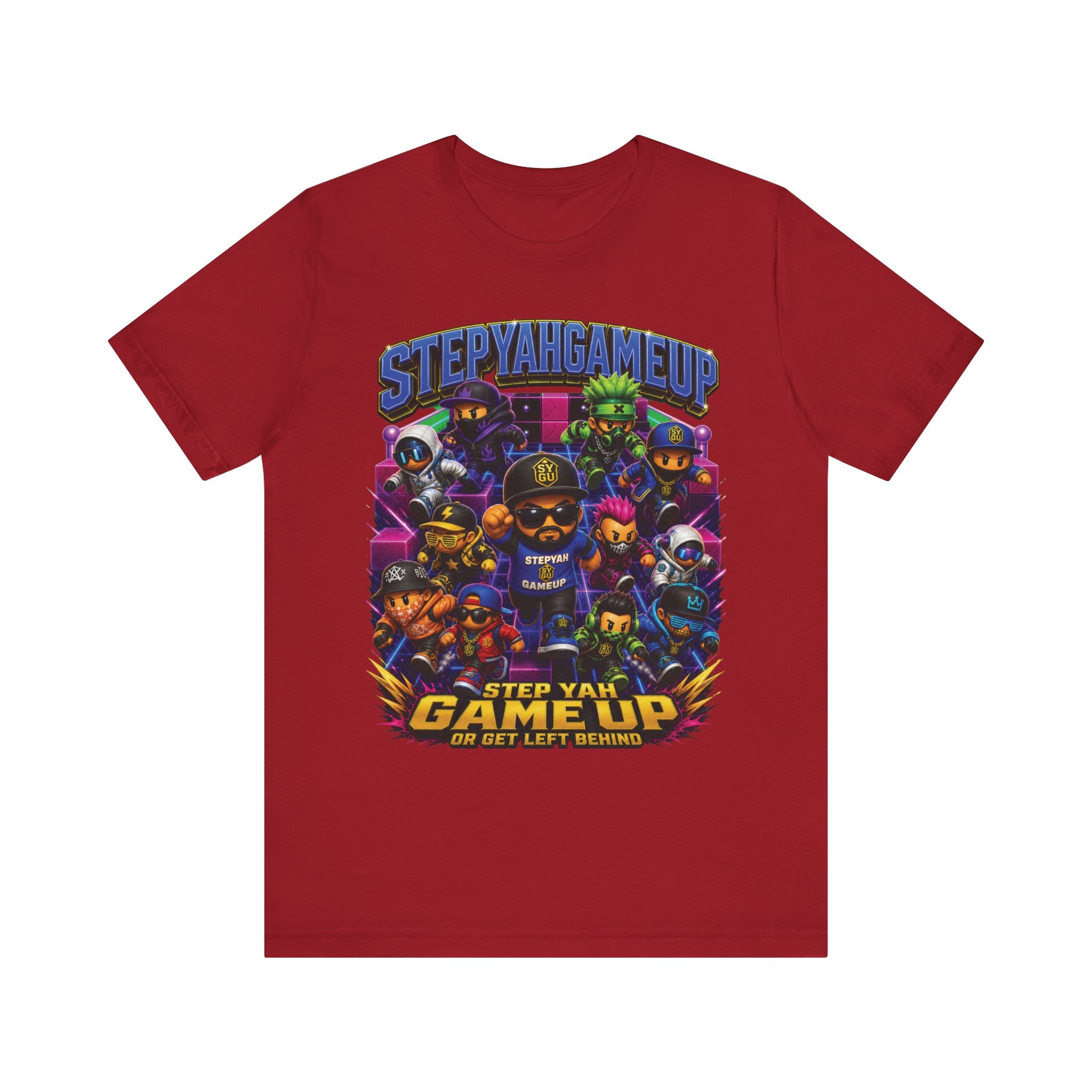Step Yah Game Up Or Get Left Behind | Unisex Tee