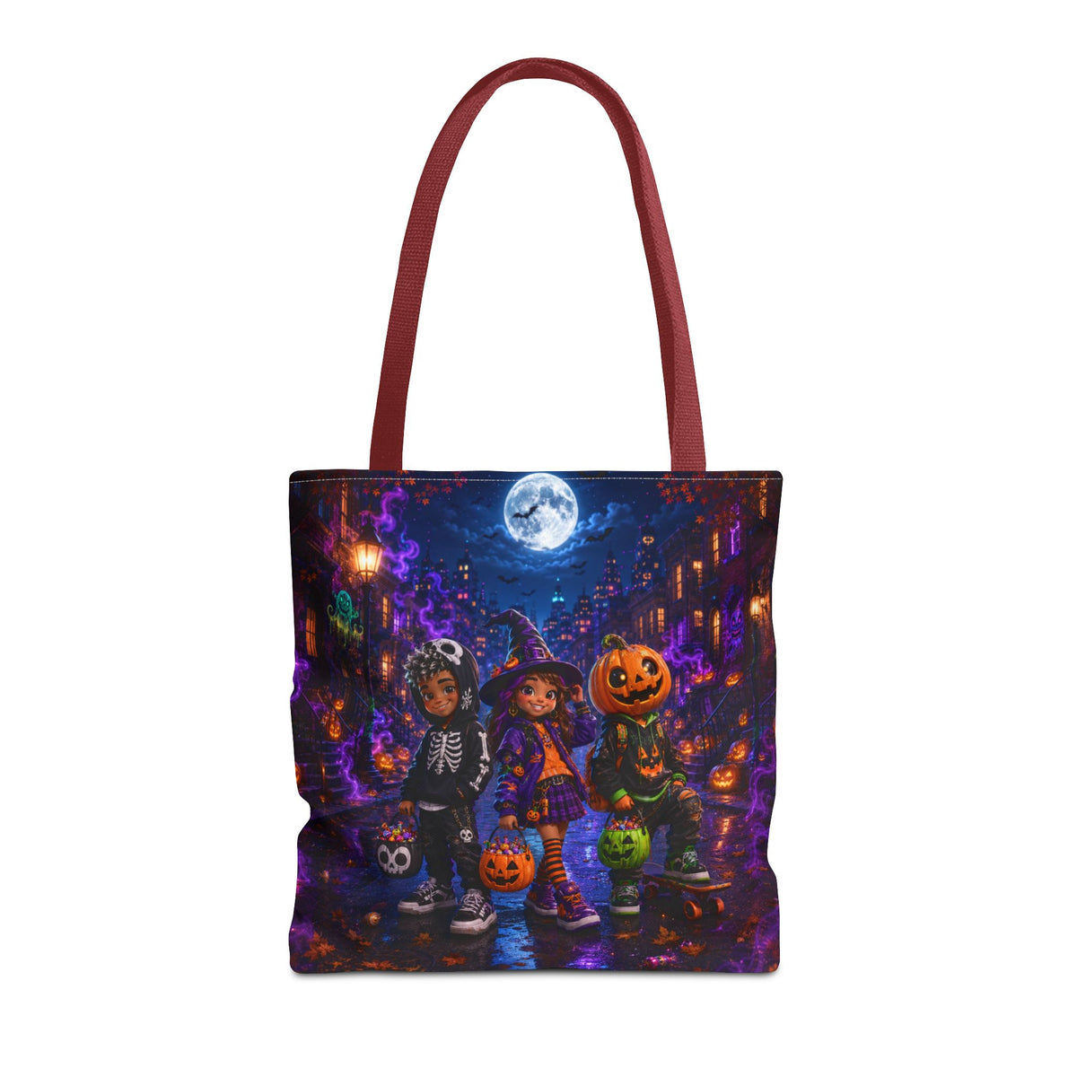 Halloween Tote Bag — Midnight Trick-or-Treat Crew