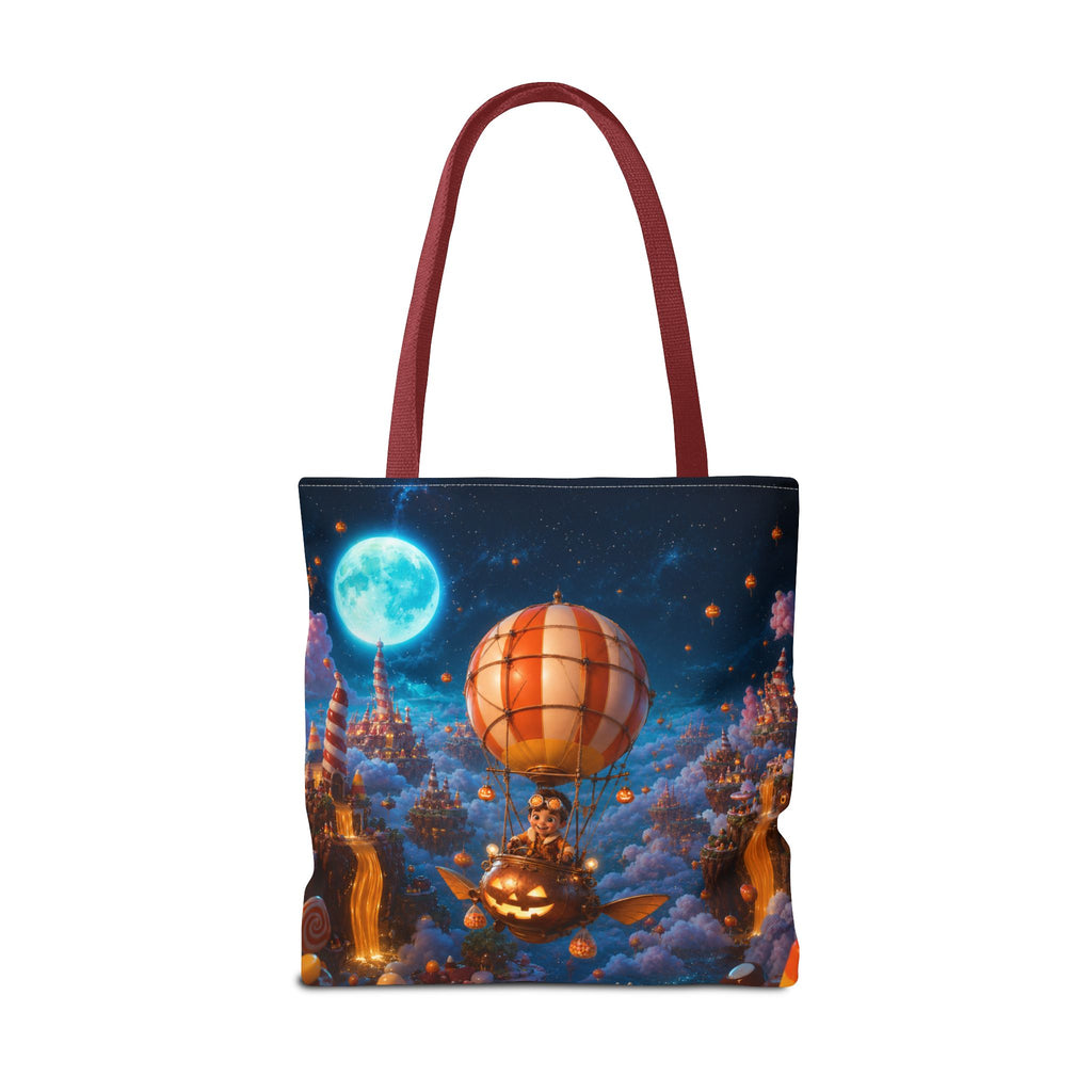Halloween Tote Bag — Candy Corn Sky Captain