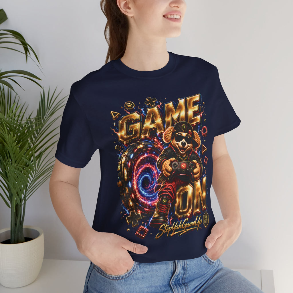StepYahGameUp™ — Game On (Portal Edition) | Unisex Tee