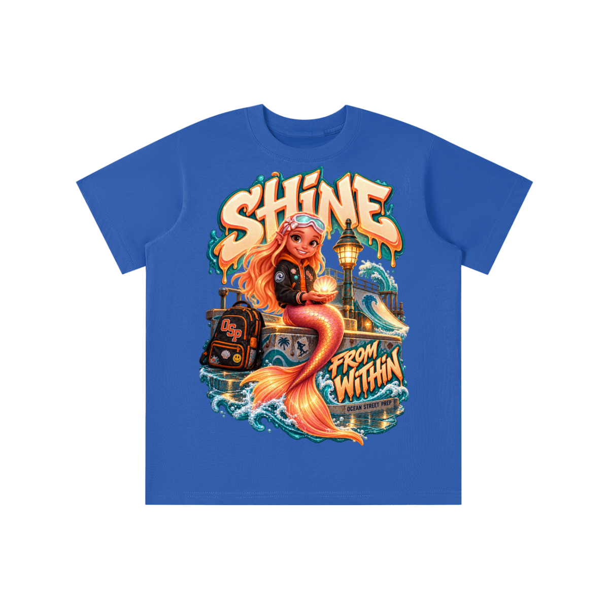 Ocean Street Prep™ Lil Pearl Shine From Within Graphic T-Shirt - Youth Unisex Tee
