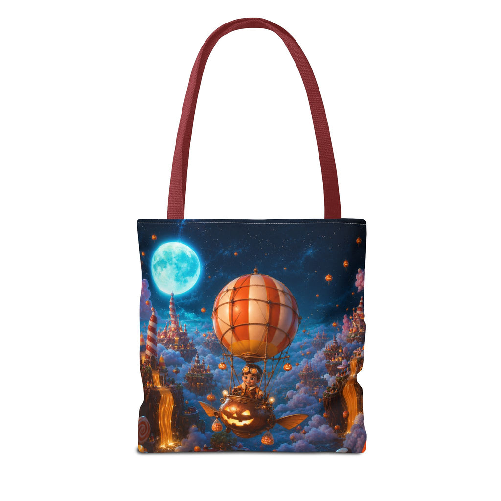 Halloween Tote Bag — Candy Corn Sky Captain