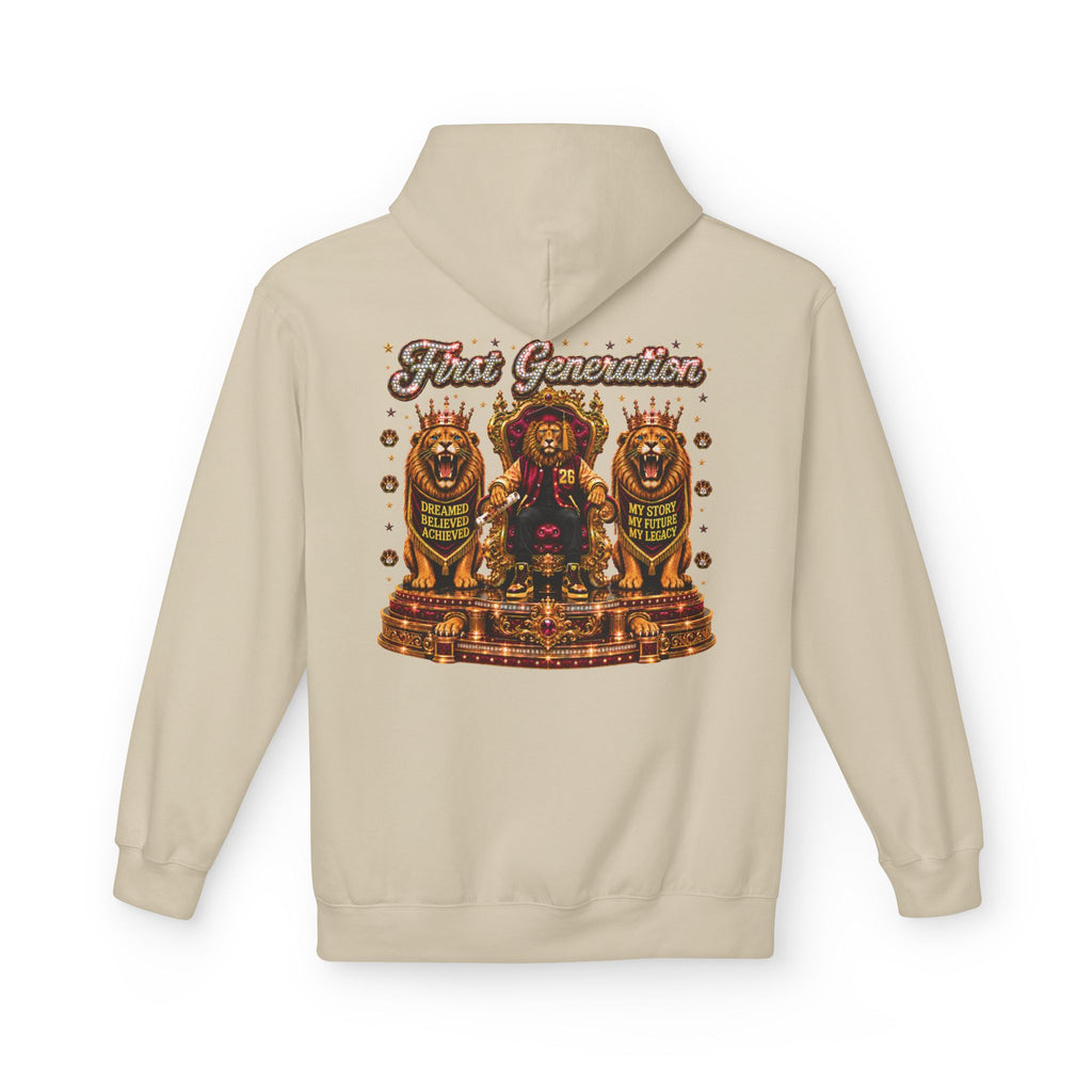 The King Miko Unisex   Hoodie — Class of 2026 | First Generation Graduate