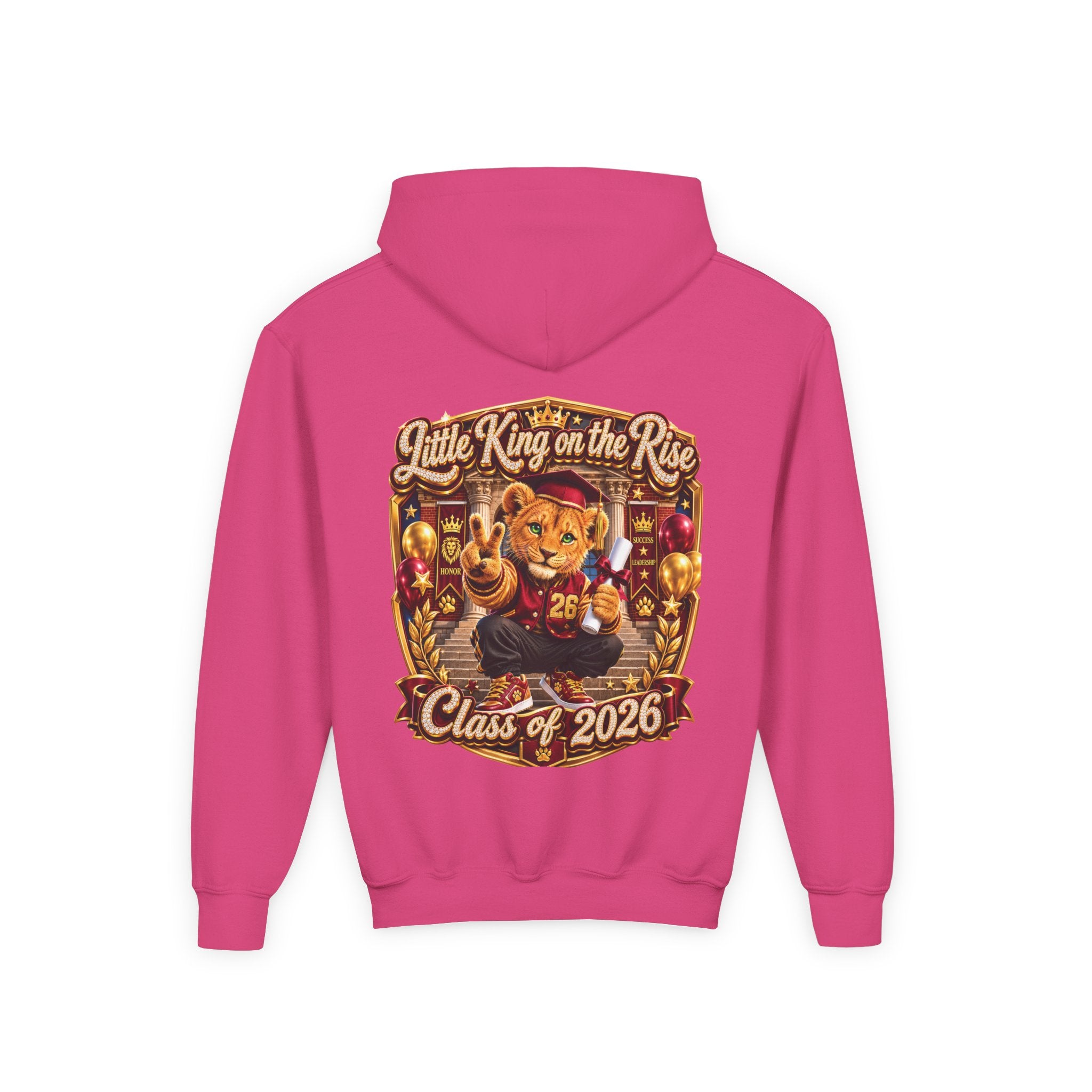 Little King Miko Unisex   Youth Hoodie — Little King on the Rise