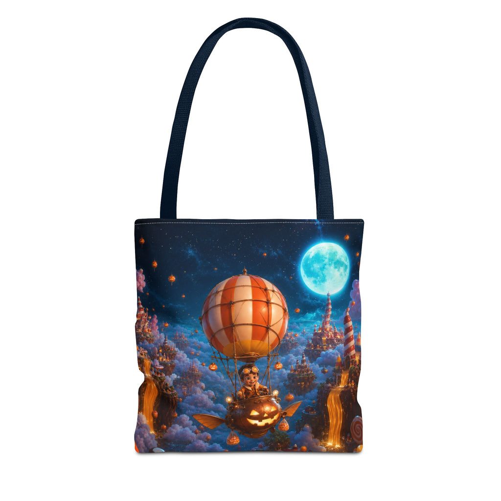 Halloween Tote Bag — Candy Corn Sky Captain