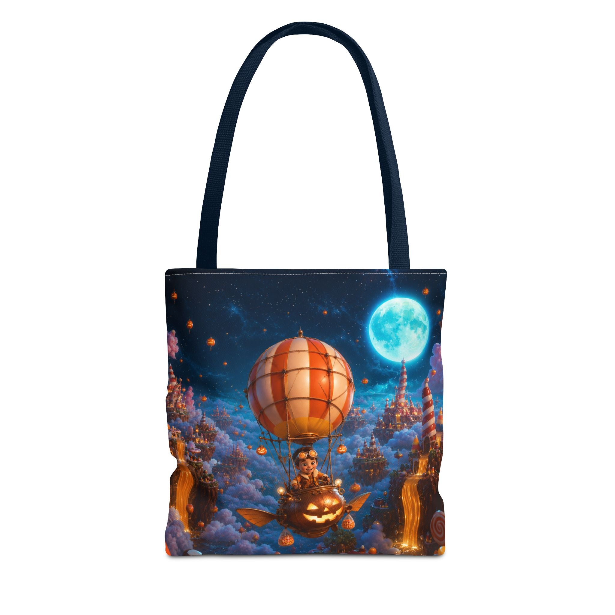 Halloween Tote Bag — Candy Corn Sky Captain