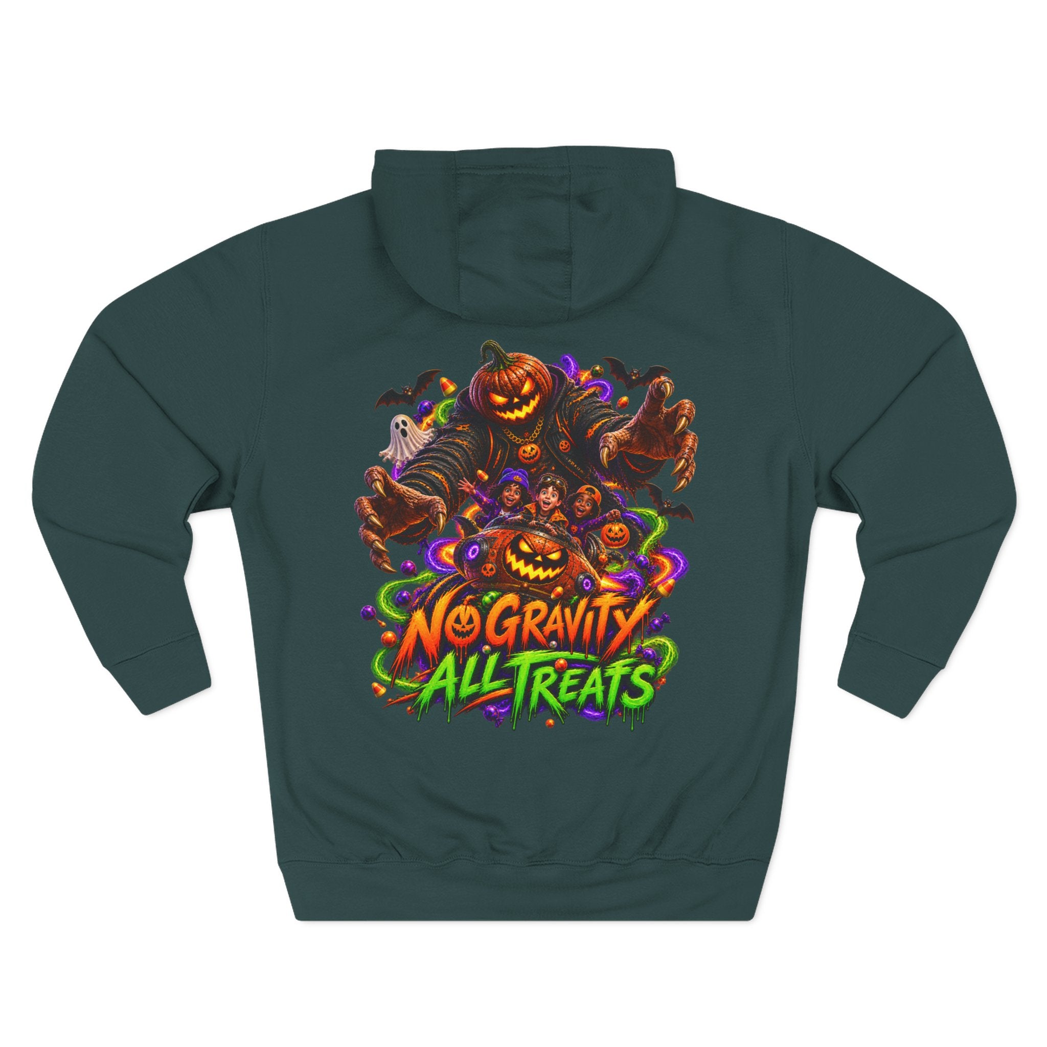 "Galaxy of Treats — Trick or Treat Galaxy Halloween Hoodie | Adult Unisex"