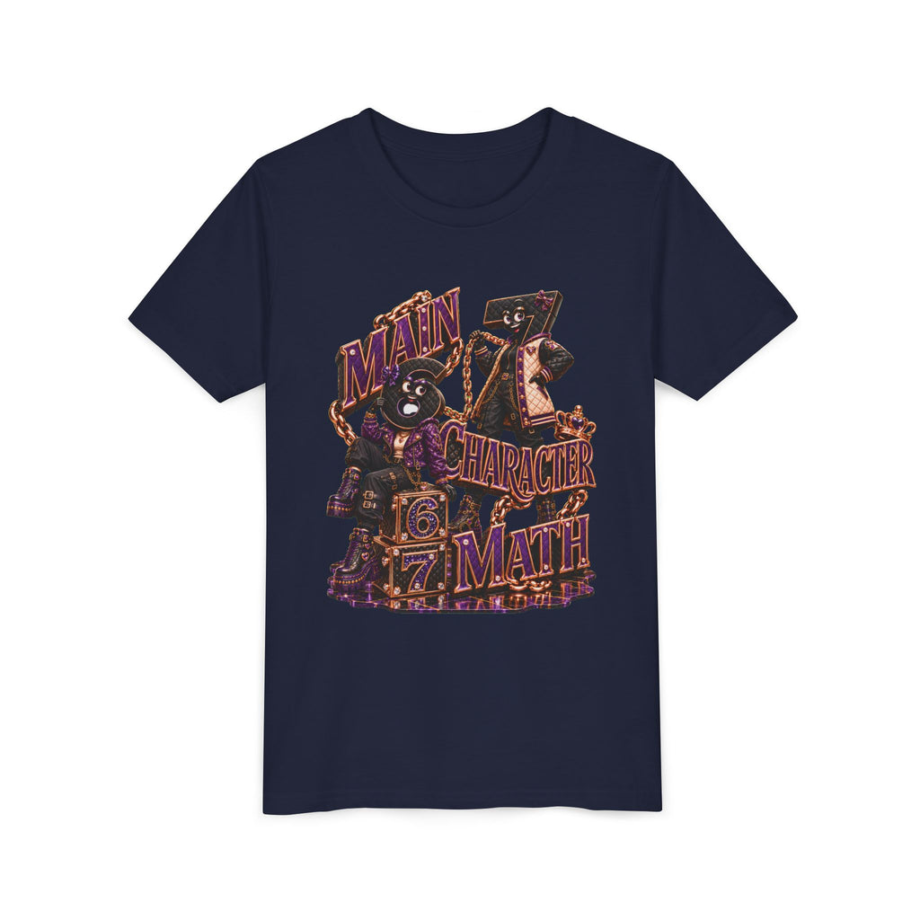 6-7: Main Character Math | Youth Unisex Tee