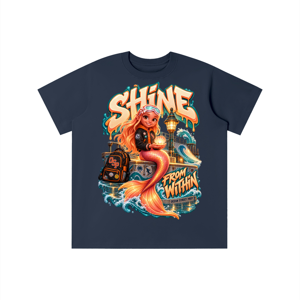 Ocean Street Prep™ Lil Pearl Shine From Within Graphic T-Shirt - Youth Unisex Tee