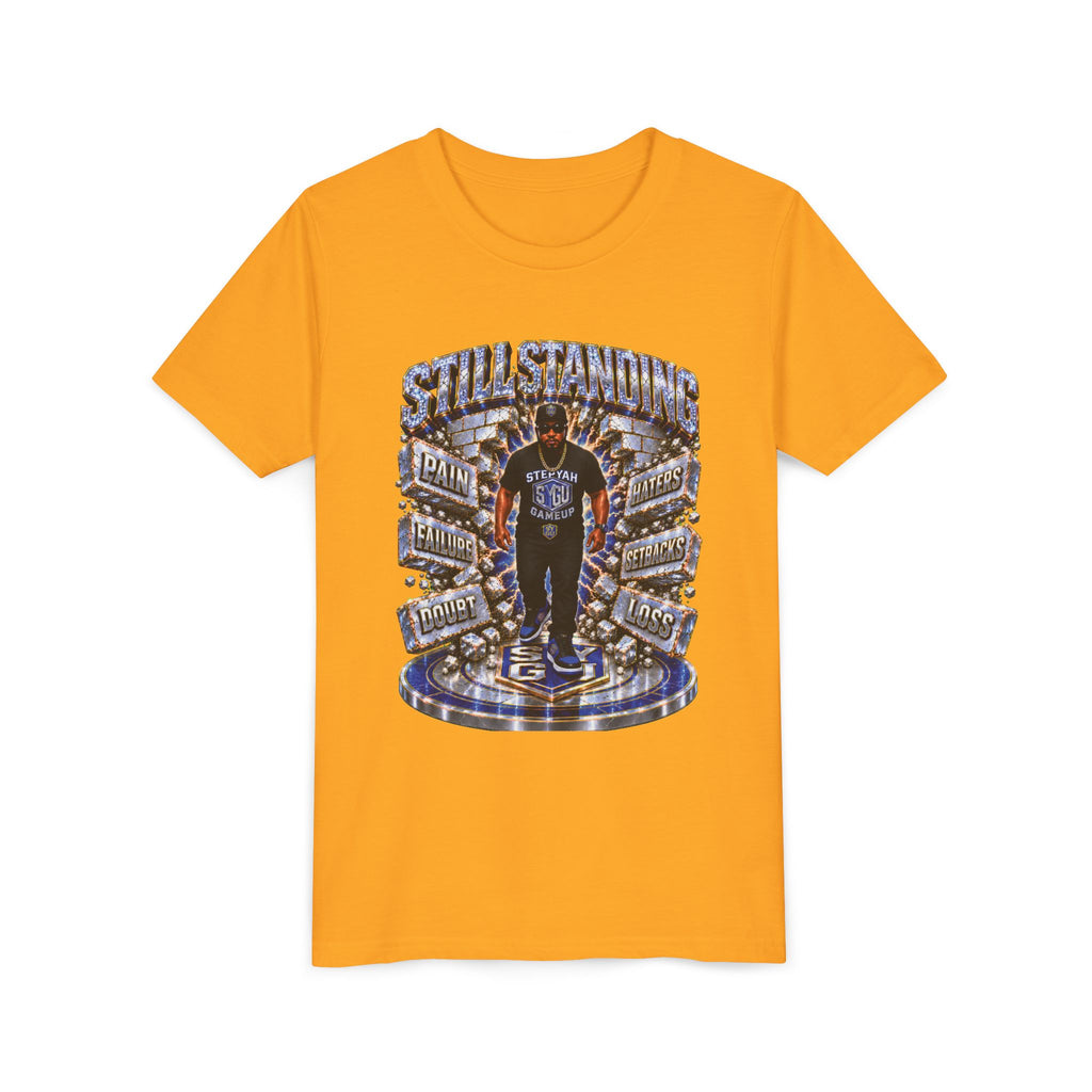 StepYahGameUp — Still Standing | Youth Tee
