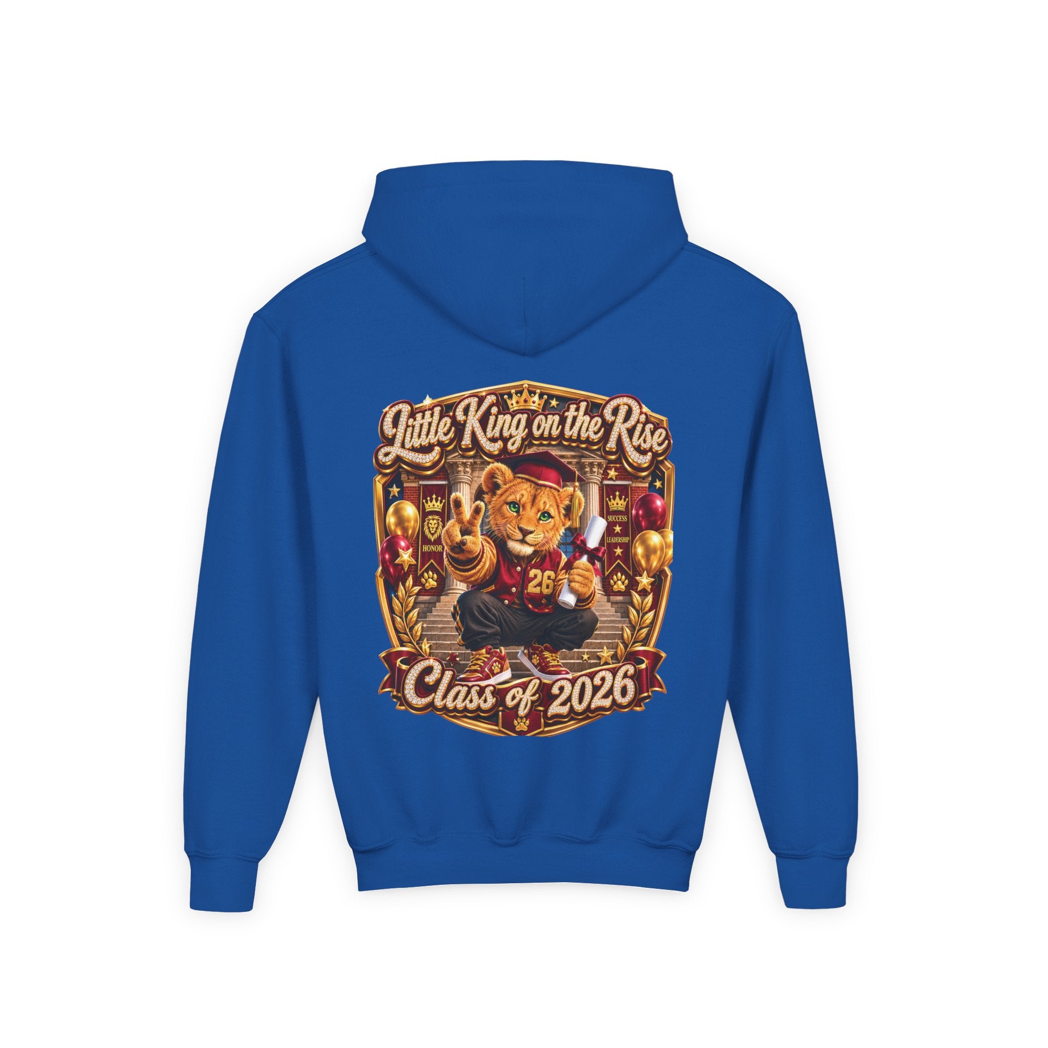 Little King Miko Unisex   Youth Hoodie — Little King on the Rise