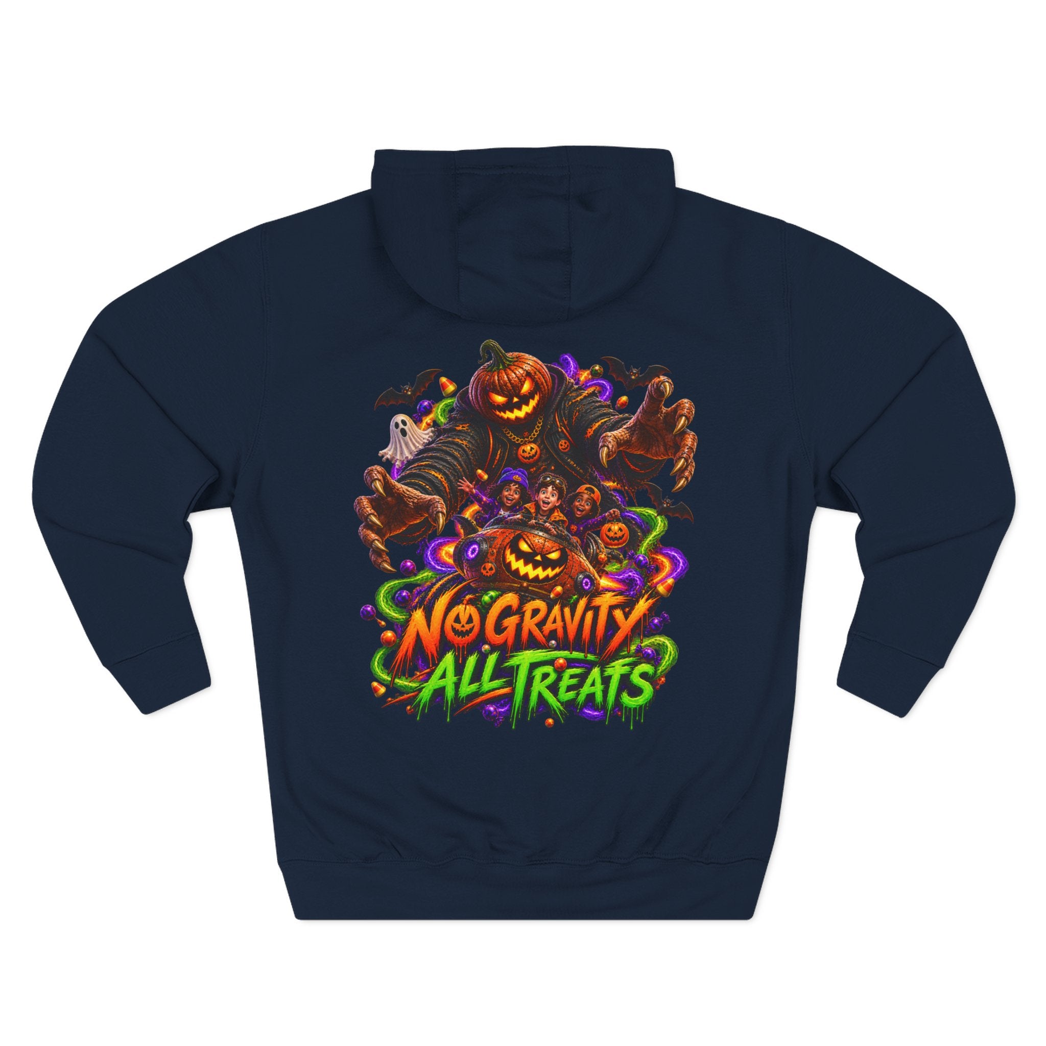 "Galaxy of Treats — Trick or Treat Galaxy Halloween Hoodie | Adult Unisex"