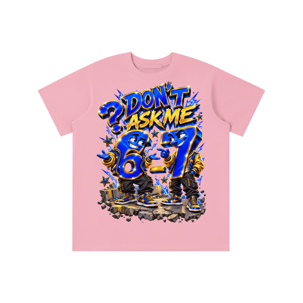 6-7 Street Mode™ Don’t Ask Me Graphic T-Shirt - Youth Unisex Tee