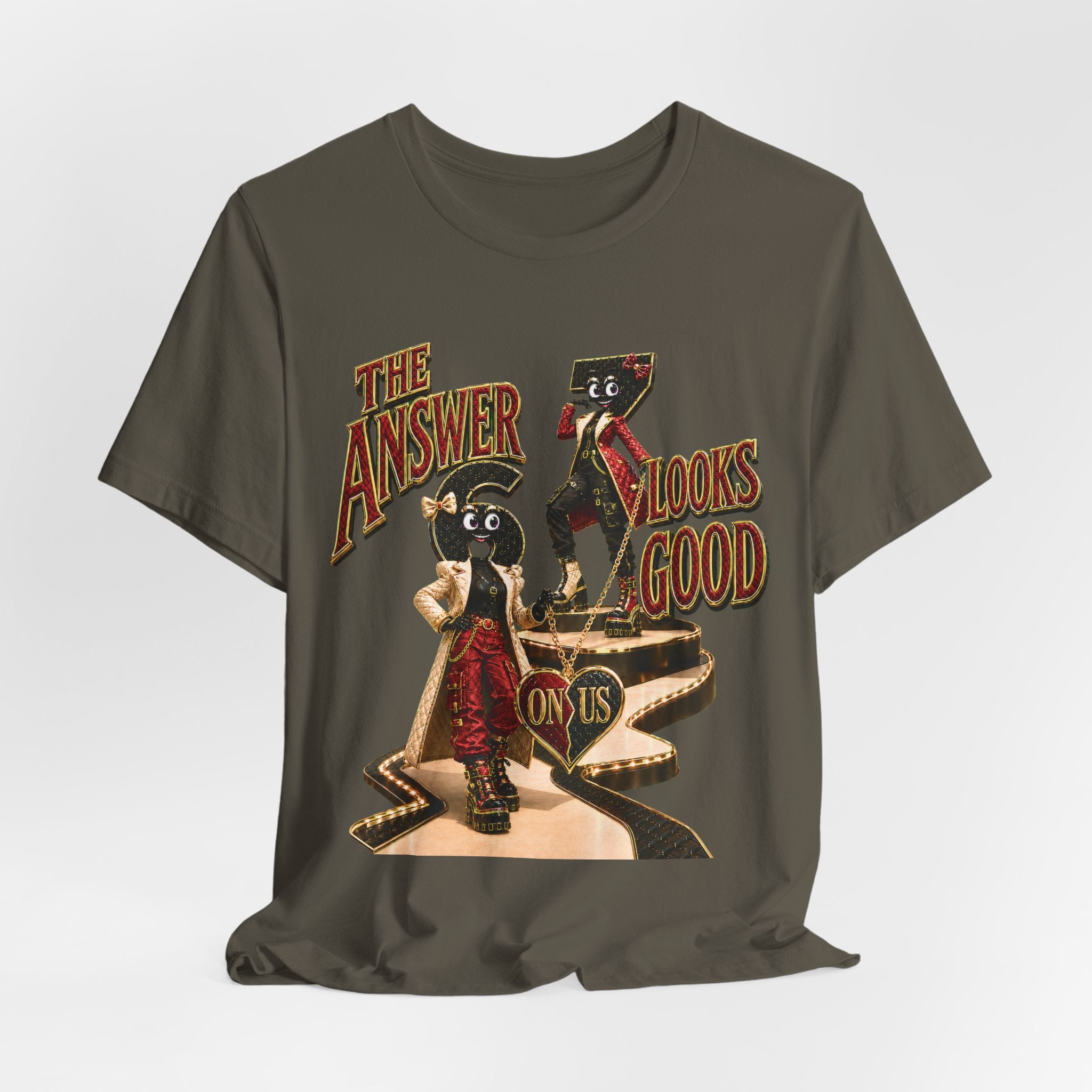 6-7: The Answer Looks Good On Us | Adult Unisex Tee
