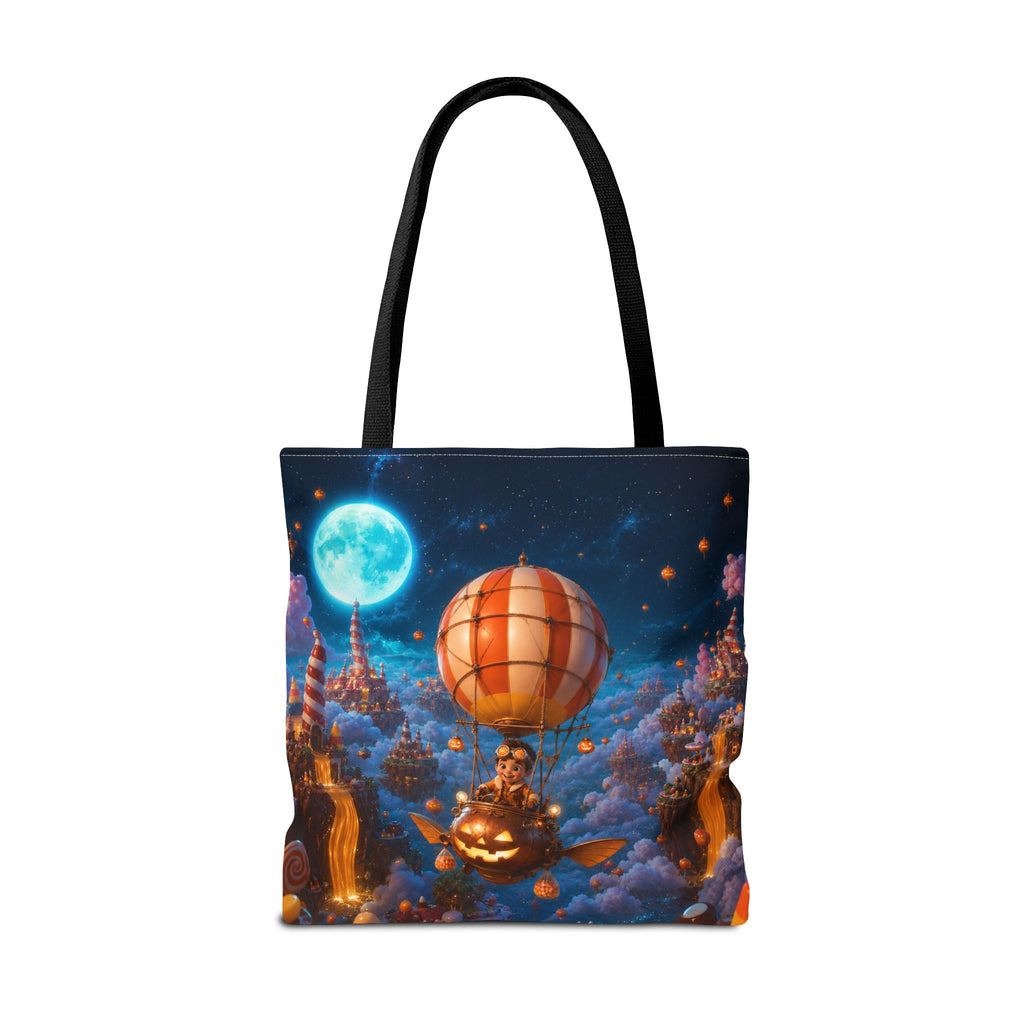 Halloween Tote Bag — Candy Corn Sky Captain