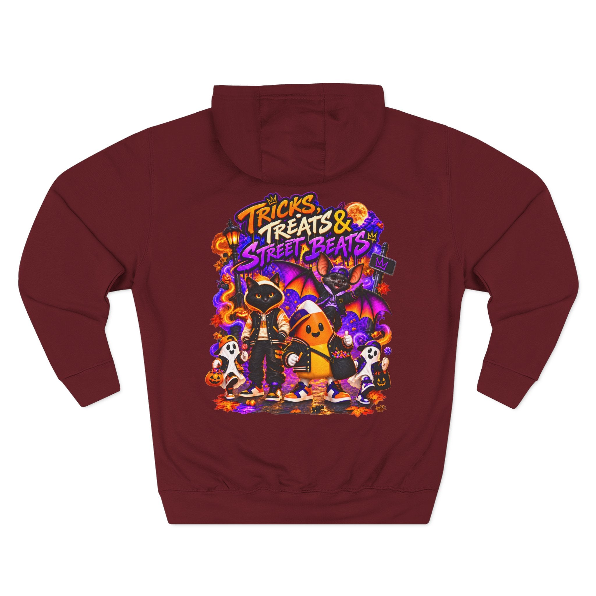 Tricks, Treats & Street Beats — Midnight Trick-or-Treat Crew Halloween Hoodie | Adult Unisex