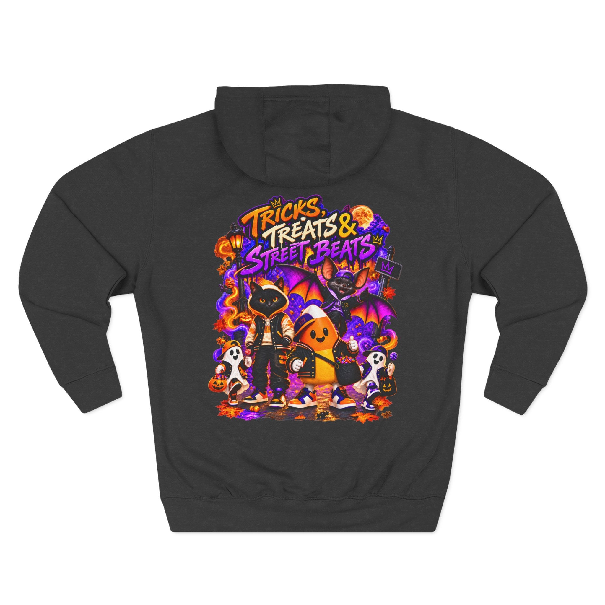 Tricks, Treats & Street Beats — Midnight Trick-or-Treat Crew Halloween Hoodie | Adult Unisex