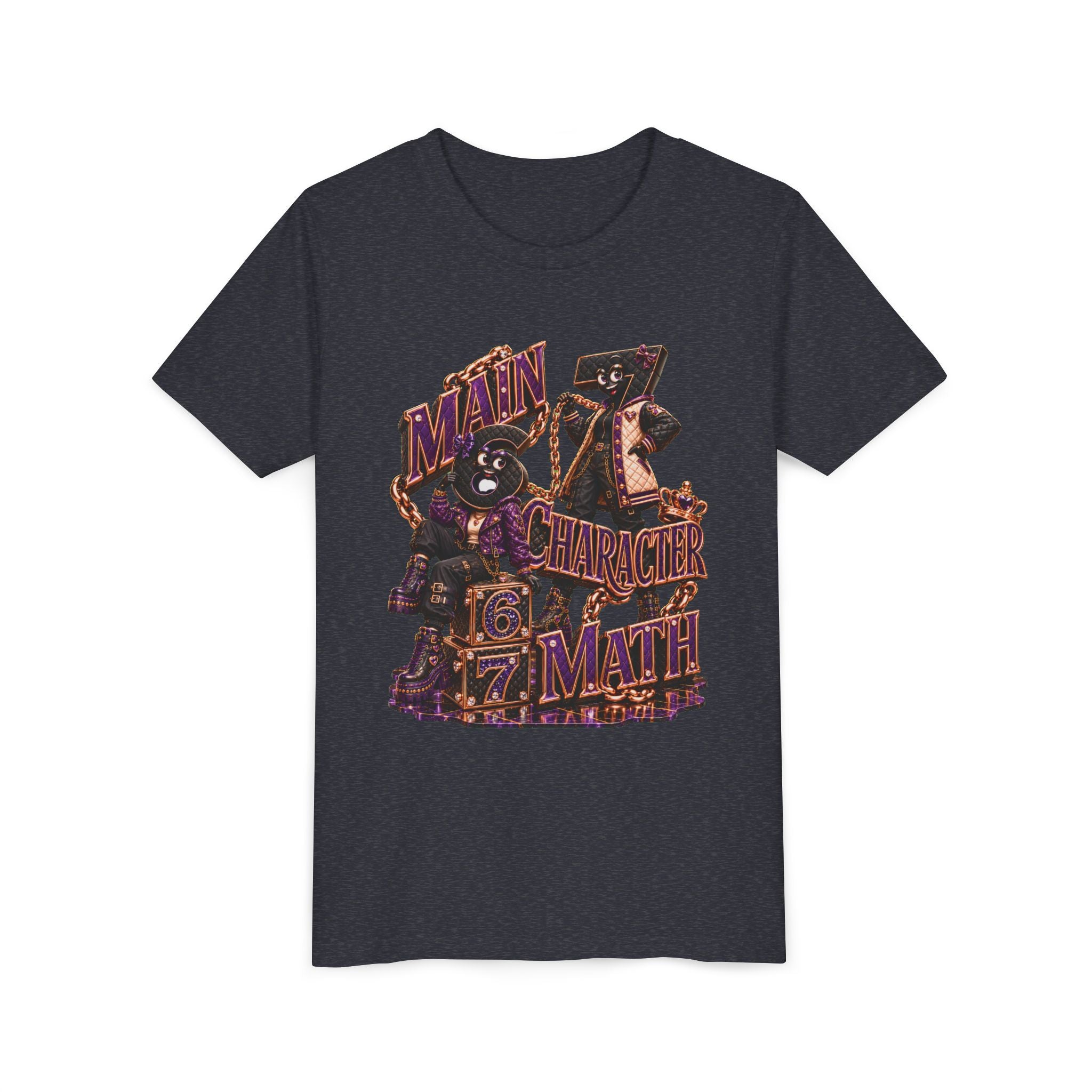6-7: Main Character Math | Youth Unisex Tee