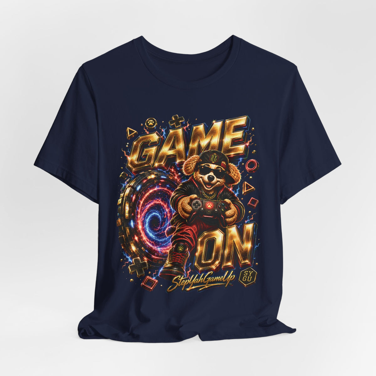 StepYahGameUp™ — Game On (Portal Edition) | Unisex Tee