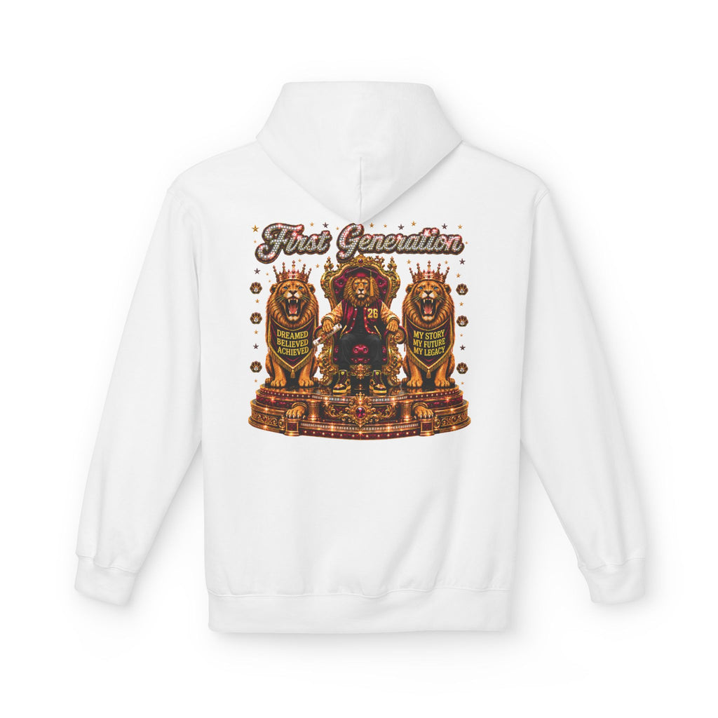 The King Miko Unisex   Hoodie — Class of 2026 | First Generation Graduate