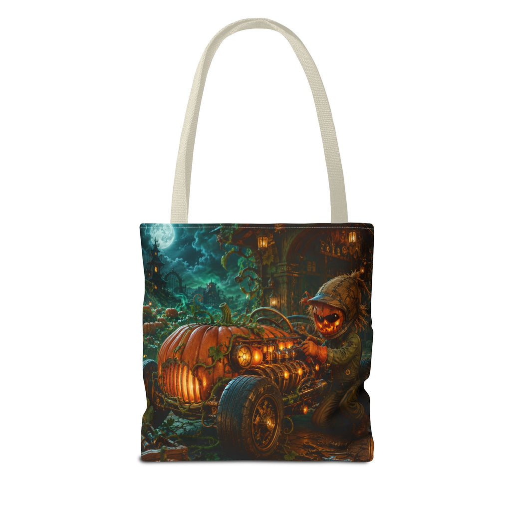Halloween Tote Bag — Pumpkin Patch Mechanic