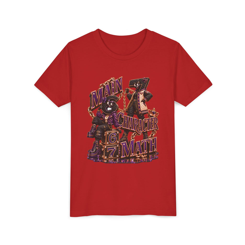 6-7: Main Character Math | Youth Unisex Tee