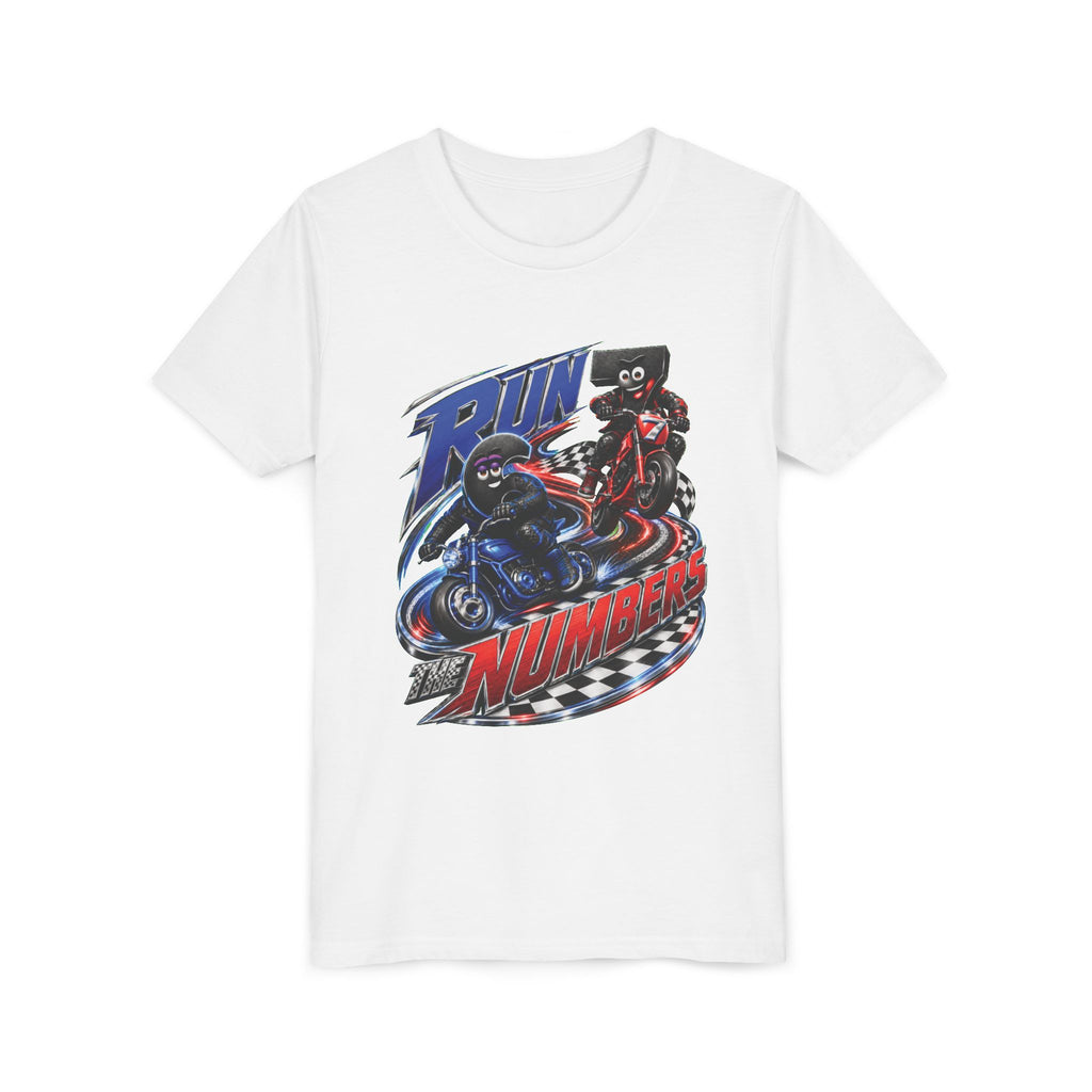 Title: 6-7: Run the Numbers | Youth Unisex Tee