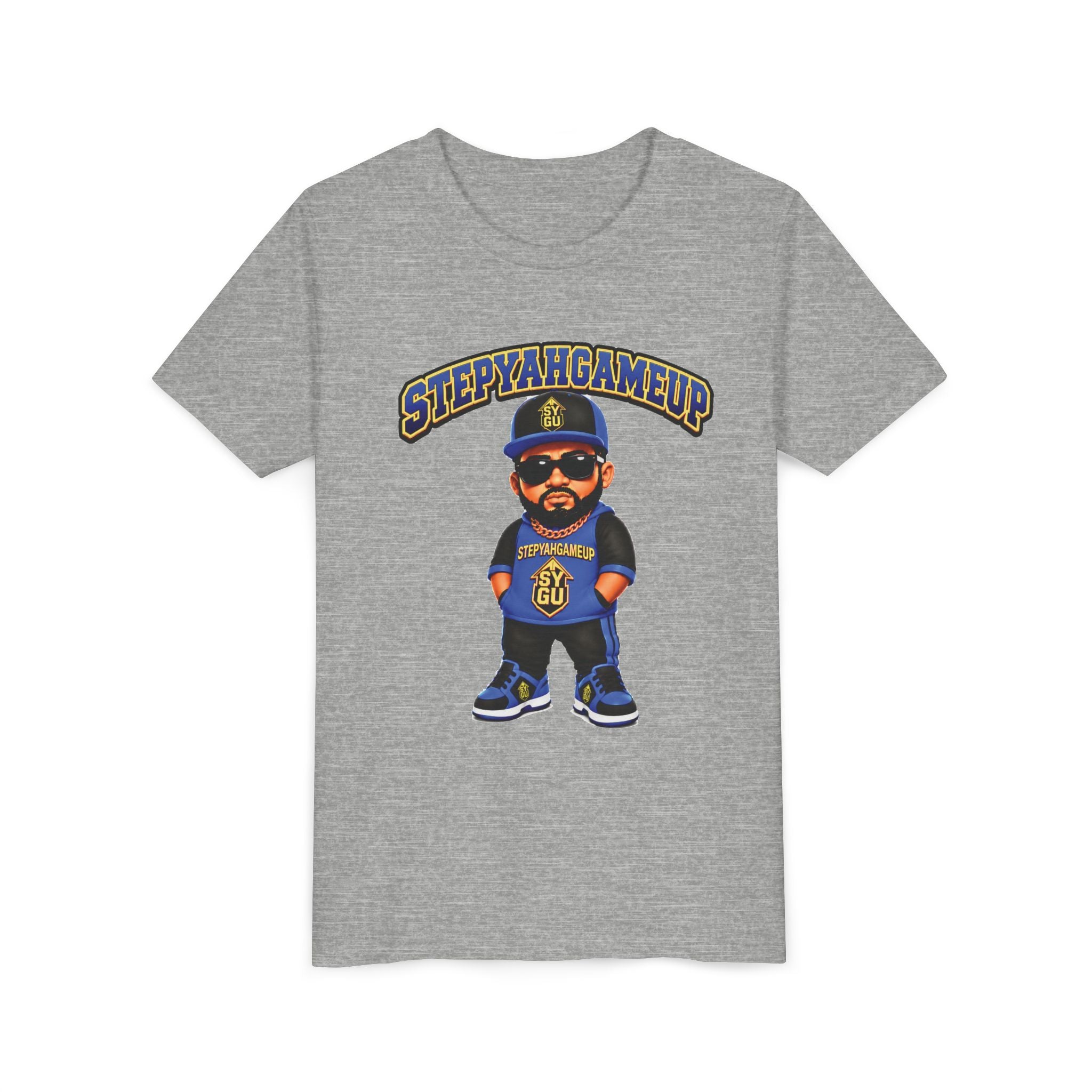 StepYahGameUp — Stumble Step | Hands In Pockets | Unisex Youth Tee