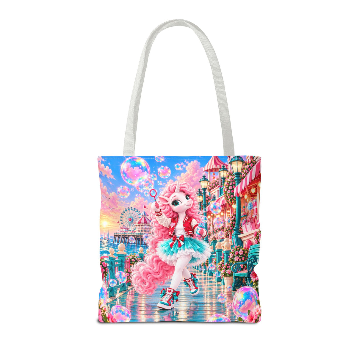 Umyrica Magical Collection™ Magical Bubble Dreams Unicorn Tote Bag - Everyday Carryall