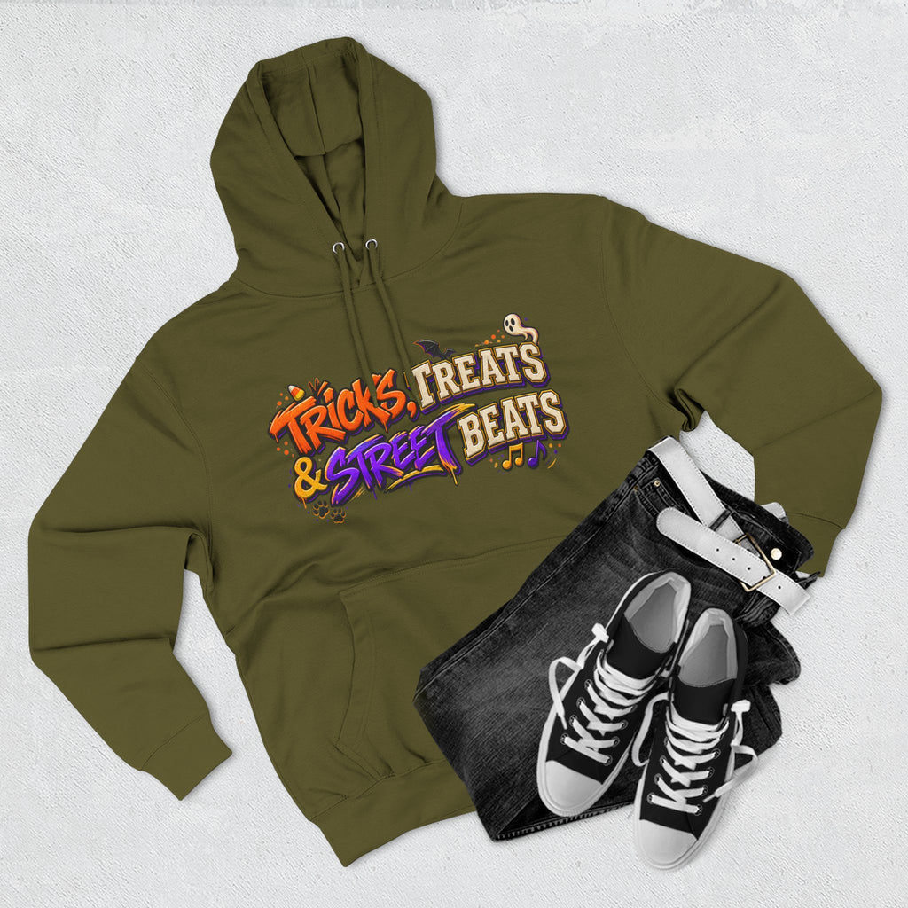 Tricks, Treats & Street Beats — Midnight Trick-or-Treat Crew Halloween Hoodie | Adult Unisex
