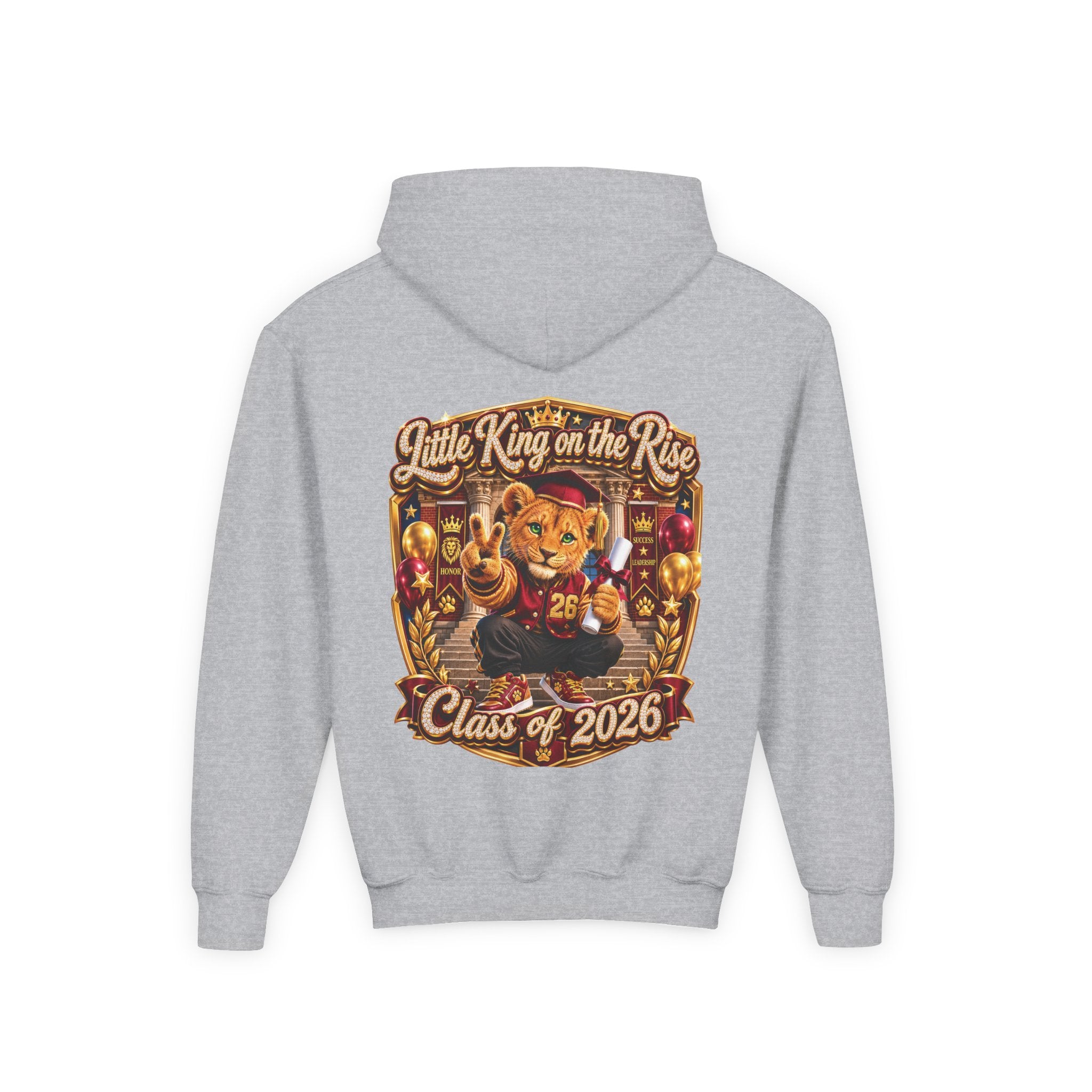 Little King Miko Unisex   Youth Hoodie — Little King on the Rise