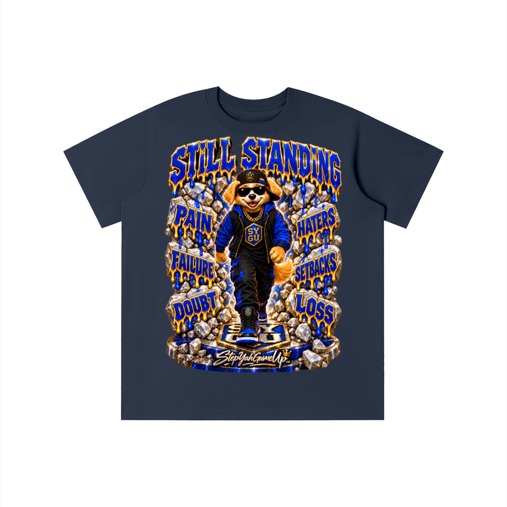 StepYahGameUp™ Still Standing Graphic T-Shirt - Youth Unisex Tee