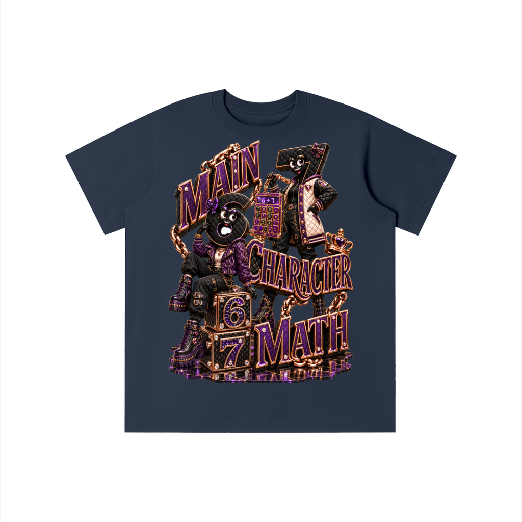 6-7 Street Mode™ Main Character Math Graphic T-Shirt - Youth Unisex Tee